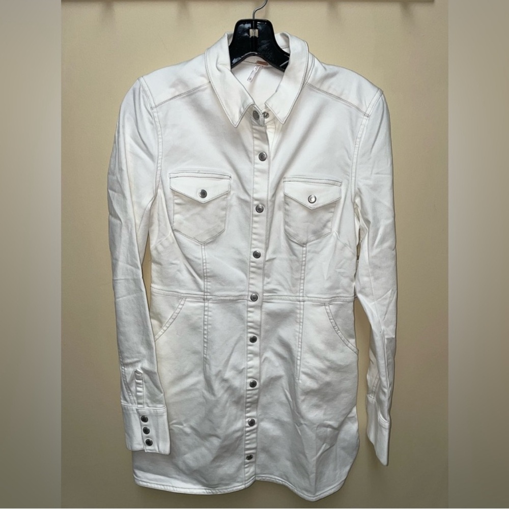 Free People White Jacket